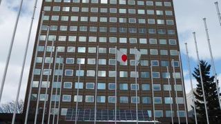 雪深い景色です