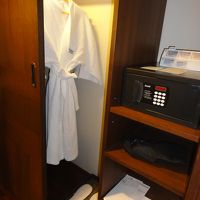 スーペリアツインでもバスローブが（涙）