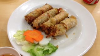 ここの春巻きは最高！
