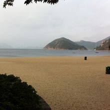 香港のビーチです。綺麗でした。