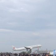 航空祭のときは、いい観覧場所のひとつ