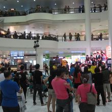 中央のイベントスペース