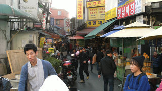 飲食店が多かったかな