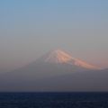 駿河湾越しの富士山