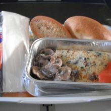 復路の機内食