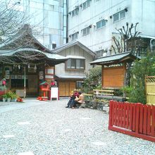 お初天神 境内.1