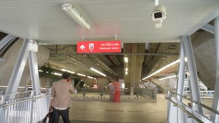 立派な駅だけど暑かった