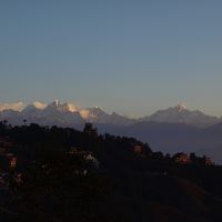 部屋のバルコニーからの眺め