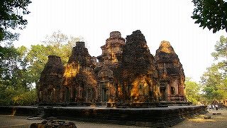 ロリュオス遺跡群にあるアンコール最古の遺跡