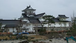 博物館も兼ねた天守閣