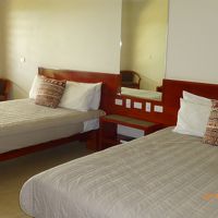 クイーンサイズのベッドが二つ