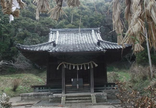 白山神社ですが頼朝公由縁。訪れるなら紫陽花の頃・・