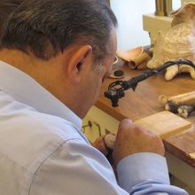 マエストロの実演が見学できます。