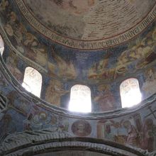 フレスコ画がきれいだった