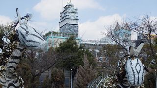 愛嬌のあるライオンとシマウマが魅力（動物園とは別）