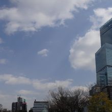 園内のパノラマ（東〜南方向）