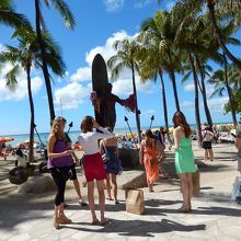 この場所は、記念写真のメッカである。