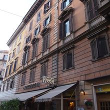 バチカン博物館の近く