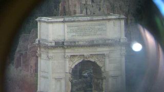 上から眺めるローマの街