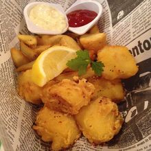 ひとくちフィッシュ＆チップス　