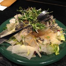 塩昆布のサラダ