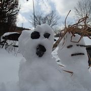 雪だるま作りに最適