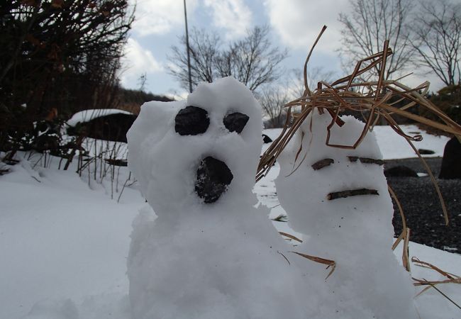 雪だるま作りに最適