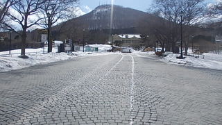 積雪期には歩道側を歩かない方が賢明です