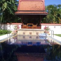 プライベートプールも思ったより大きくて思いっきり泳げます。