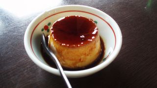 ブルーのにごり湯とおいしいプリン