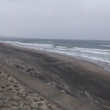 外海が目の前に広がります