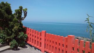 素晴らしい景色を楽しめる神社