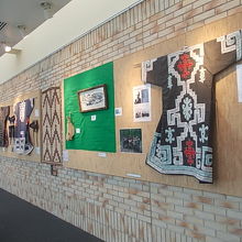 反対側の入口からはアイヌ民族関連の展示が続いていました