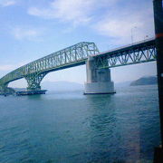 周防大島へ続く世界２位の連続トラス橋