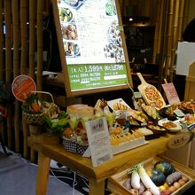 野菜がいっぱい。