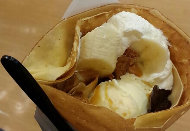 美味しいクレープ
