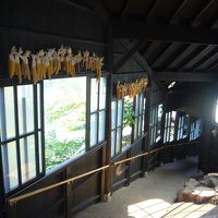 温泉へのアプローチ