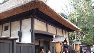 ボロ市での休憩スポットに