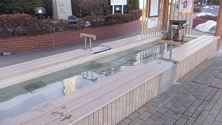 市電マニア向けの足湯です！