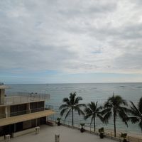 パーシャルオーシャンビューの部屋でも素敵でした。