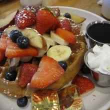 ワッフル最高〜