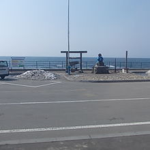 繁次郎像付近の遠景