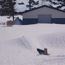 トイレも冬季は完全に閉鎖されていました