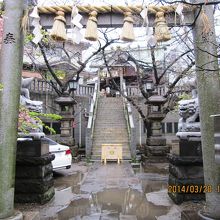 神社入り口