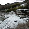 木曽川沿いにある温泉旅館