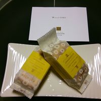 ウェルカムスイーツのパイナップルケーキ