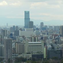 38階から見た阿倍野ハルカス