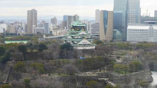大阪城公園に隣接する大阪ビジネスパーク