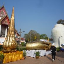 仏様の頭が目印