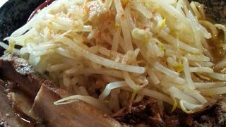 にぼし味が強めの美味しいスープ